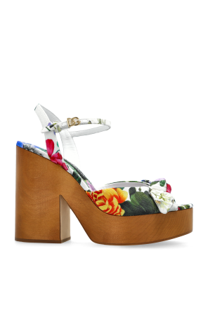 シューズ・サンダルその他 DOLCE & GABBANA Woman Heeled sandals White CZ0322A6P73 HA5KT DOLCE & GABBANA: Shoes woman - White | Dolce & Gabbana